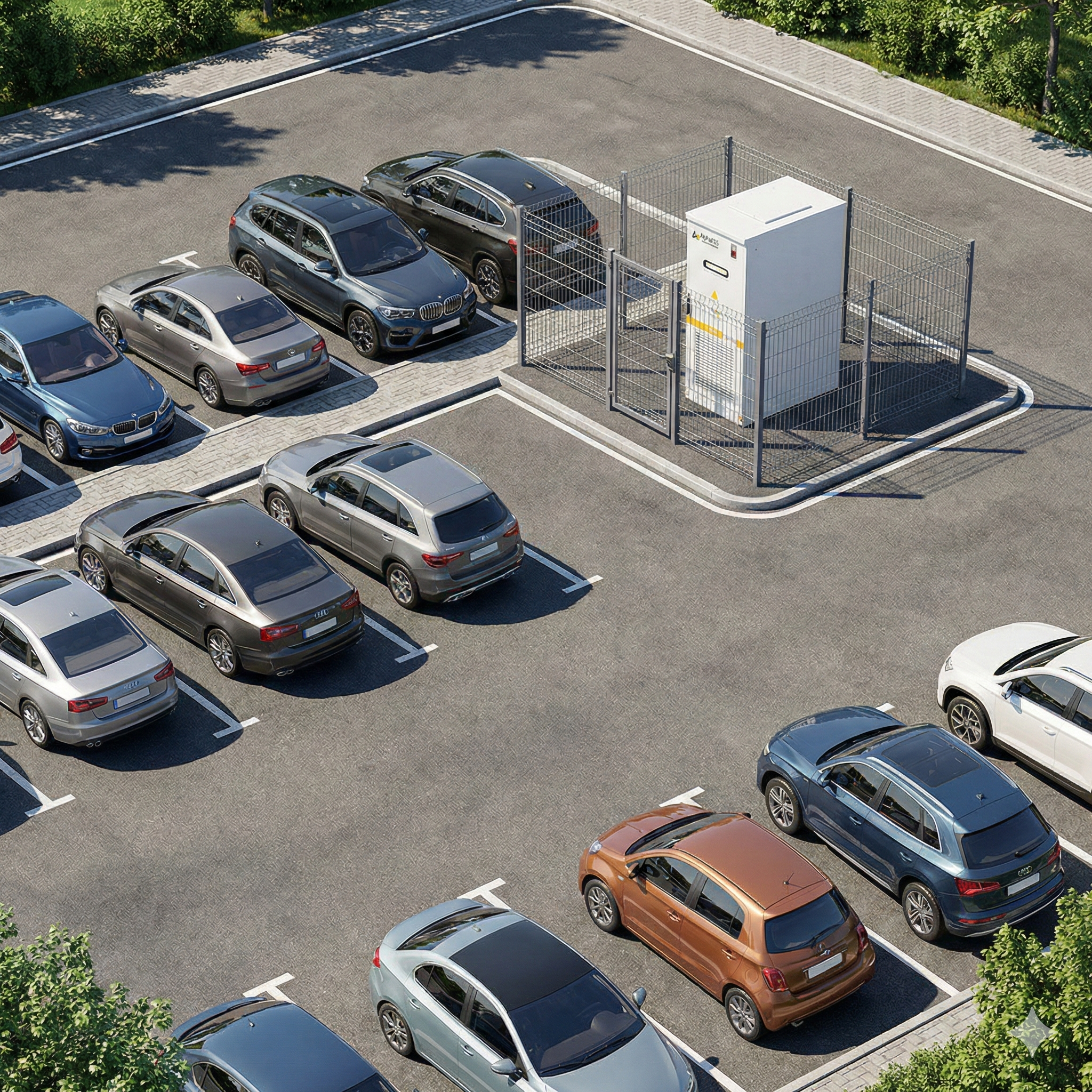 Batteriespeicher Systemaufbau